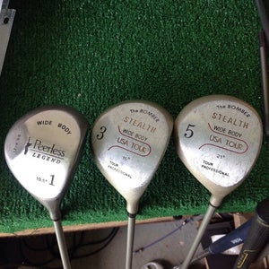 Peerless Legend Ladies Woods Set Driver 3-5  Graphite Shafts