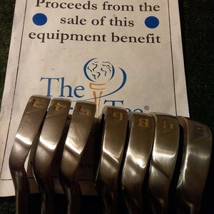 Affinity XR Ti Irons Set 3-SW (No 7 Iron & PW) Intermediate Graphite Shafts