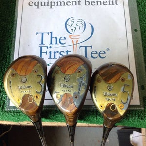 Wilson Laura Baugh Laminated Ladies Driver-3-5 Woods Set