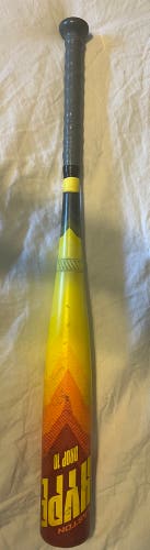 Used 2023 Easton Hype Fire USSSA Certified Bat (-10) 28 oz 18”