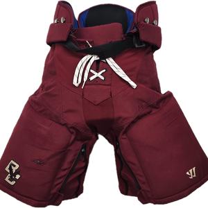 Warrior Covert QRE Pro Stock Custom Hockey Pants Maroon Medium BC NCAA Used(13153)