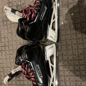 Used Intermediate Bauer Extra Wide Width 6.5 Supreme S29 Hockey Goalie Skates