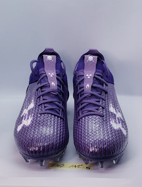 Nfl Cleats Purple And Gold Under Armour Highlight Cleats UNDER