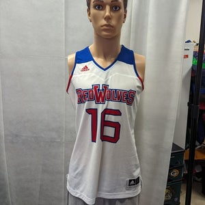 Arkansas State Red Wolves Adidas Sample Basketball Jersey Women's L NCAA