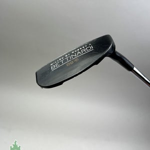 Used Right Handed Bettinardi BB16 Black 33" Milled Putter Steel Golf Club