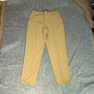 Athleta Women Pants 16 Tall Beige Pull On Office Career Brooklyn Heights Light