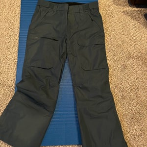 Green Unisex Adult XL Ski Pants