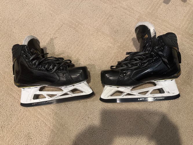 Used Senior Bauer Regular Width  6.5 Supreme 2S Pro Hockey Goalie Skates