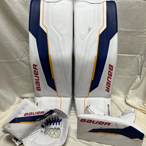 Oettinger Game Used Bauer Shadow All-Star Game Full Set