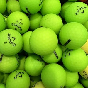 48 Callaway Matte GREEN Golf Balls