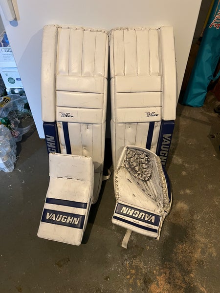 Vaughn Velocity XFP Goalie Full Set - Factory Mad Rebuilt Glove