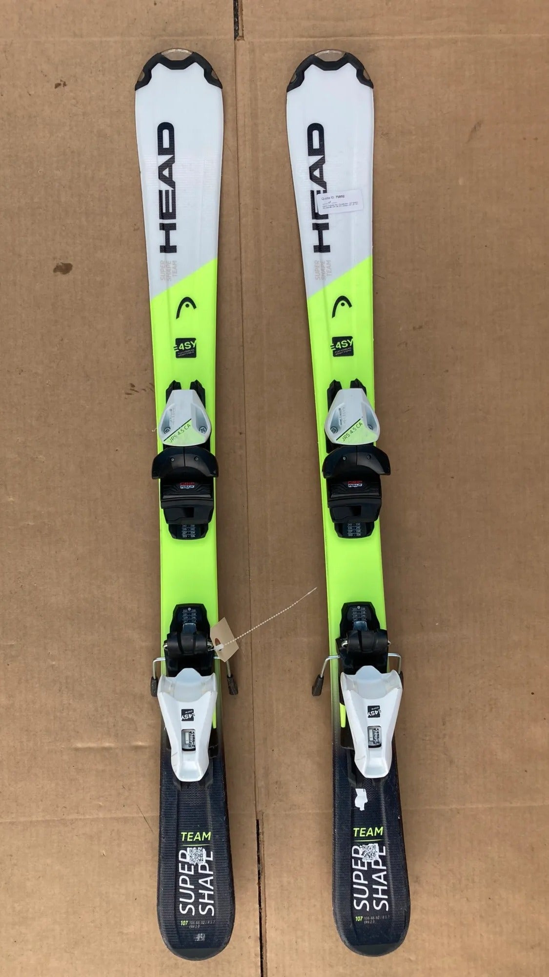Head HEAD SUPER SHAPE TEAM スキー 107cm ヘッド スーパーシェイプ
