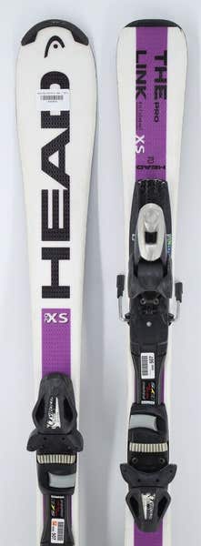 Head Era 2 The Link Pro XS Adult Skis with Bindings - 130 cm Used