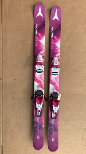 Used Girl's Atomic Backland 110 cm Skis With Bindings