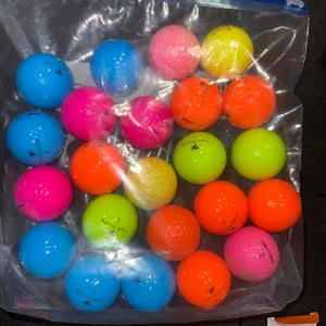 2 Dozen Colored Golf Balls