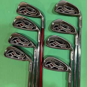 Used Men's Ping G15 Maroon Dot Iron Set | #3-#9, W