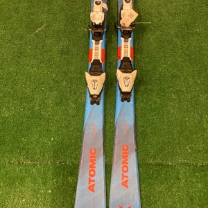 Used Kid's Atomic Vantage Jr 120 cm Skis With Bindings