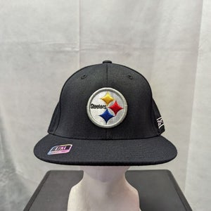 Vintage Pittsburgh Steelers Reebok Flex Hat L/XL NFL