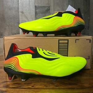 Adidas Copa Sense+ SG Soccer Cleats Yellow Mens Size 8.5 Men GZ1358 Soft Ground