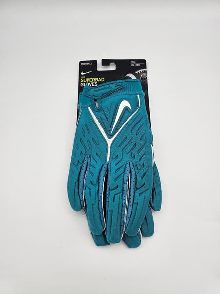 Nike Superbad 6.0 Football Gloves Padded Teal DX4520-409 Men's