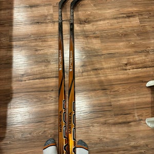 2 Pack New Custom Orange Senior Bauer Right Hand P92 77 Flex Vapor Hyperlite 2 Hockey Stick