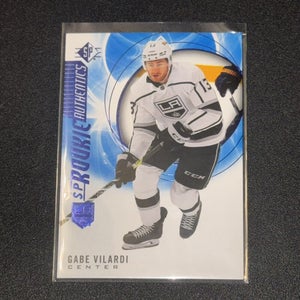 Gabe Vilardi Los Angeles Kings 20-21 NHL SP Rookie Authentics Blue Base RC #123