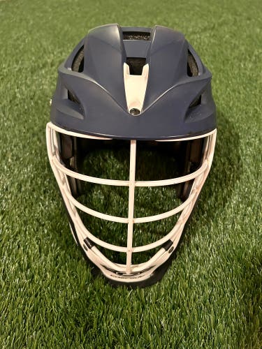 Cascade “S” Model, Adult Matte Navy Lacrosse Helmet
