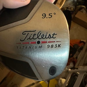 Used Men's Titleist Right Handed Stiff Flex 9.5 Loft 983K Driver