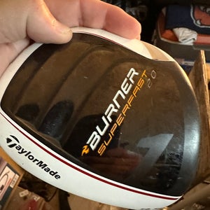Used Men's TaylorMade Right Handed Stiff Flex 9.5 Loft Burner Superfast 2.0 Driver