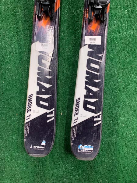Used Men's Atomic Nomad Smoke Ti 171 cm All Mountain Skis + Atomic