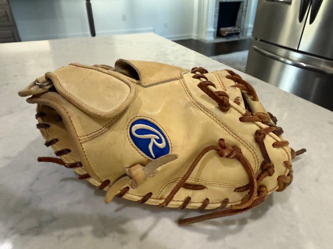 Used  Catcher's 32.5" Heart of the Hide Baseball Glove