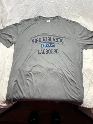 USVI Lacrosse WLBC24 Grey Shooting Shirt
