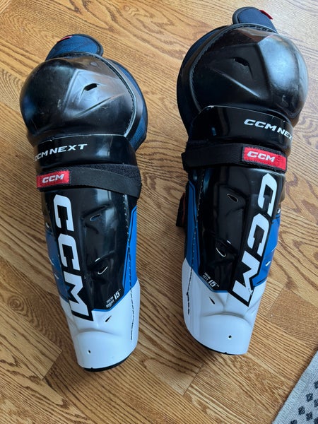 Used Senior CCM 15" Next Shin Pads