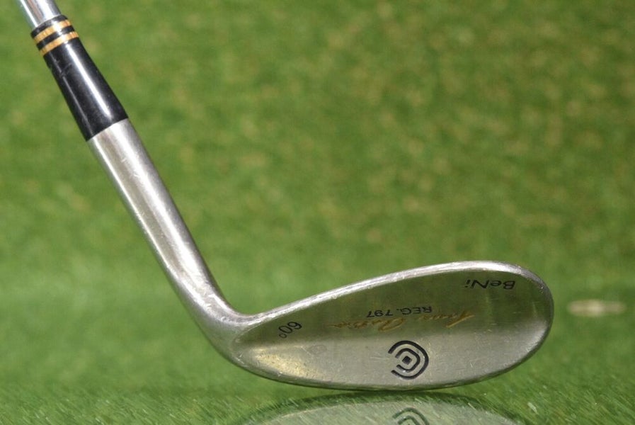 CLEVELAND TOUR ACTION BENI 60 LOB WEDGE TRUE TEMPER WEDGE FLEX STEEL SHAFT