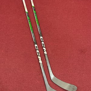 New 2 Pack CCM Trigger 8 Pro Left Hand P28 95 Flex Pro Stock Sticks Item#NDKZ2