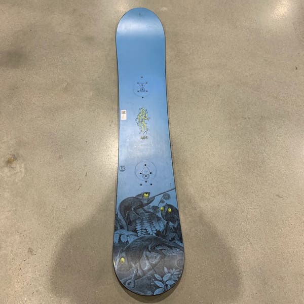 BURTON 板 154cm Used Burton CUSTOM FLYING V 154 cm Men's Snowboard Combo