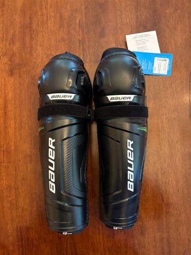 New Junior S21 Bauer 12" X Shin Pads