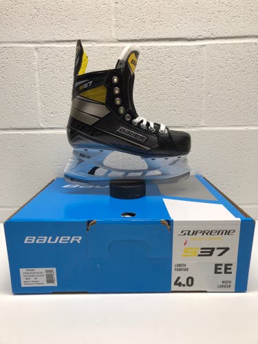 Bauer Supreme S37 Hockey Skates Size 4 Wide Width