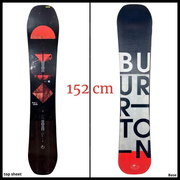 2237 Burton FeelGood Flying V Snowboard 152 cm | SidelineSwap