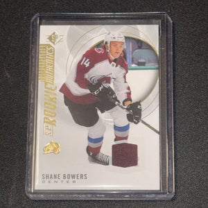 Shane Bowers Colorado Avalanche 20-21 SP Rookie Authentics Jersey Parallel #108
