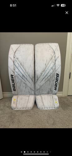 Used 2022 Bauer  Vapor 3X Goalie Leg Pads