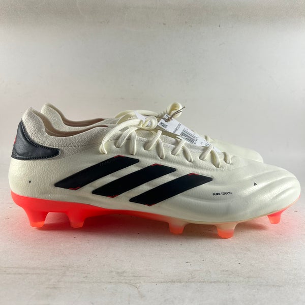 Adidas Copa Pure 2 Elite KT Mens FG Leather Soccer Cleats Ivory Size 10.5 IF5443
