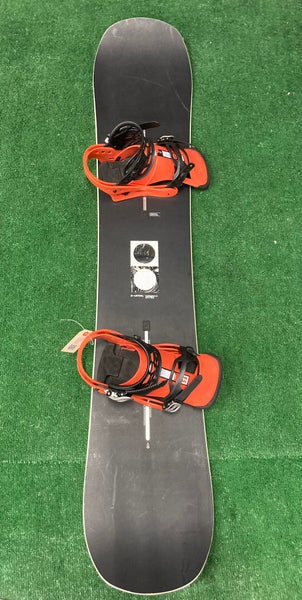 Used Men's Burton Instigator Snowboard With Bindings 155 CM