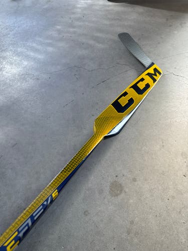 NHL Juusi Saros New Senior CCM Regular 24" Paddle Pro Stock Eflex 5 prolite Goalie Stick