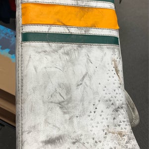 Bauer GSX Used White Intermediate Regular blocker goal goalie