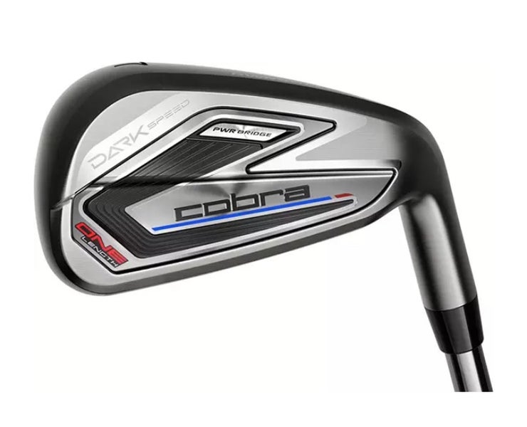 Used Men's Cobra Right Handed Regular Flex Steel Shaft Darkspeed One Length Irons Iron Set