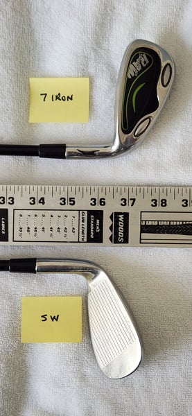 Slazenger Golf RAW Irons (7-SW, 5 clubs) RH; Graphite Shafts