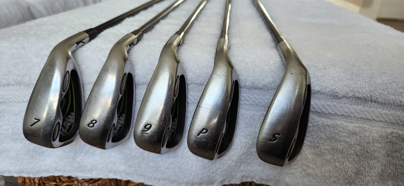 Slazenger Golf RAW Irons (7-SW, 5 clubs) RH; Graphite Shafts