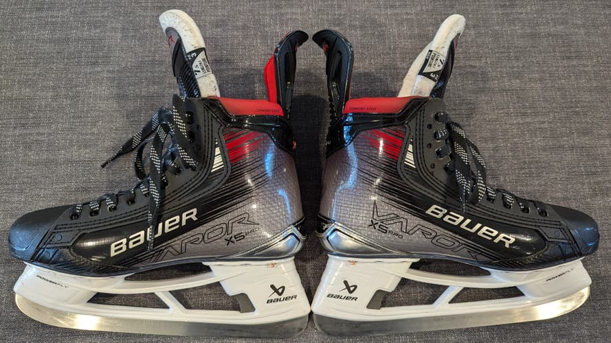 Used Senior Bauer Vapor X5 Pro Hockey Skates 7.5