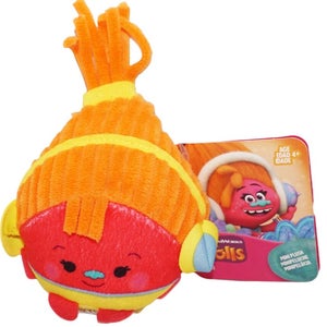 VIntage Trolls Dj Suki 2.5" Plush Toy - Dreamworks Mini Bean Bag Figure 2016